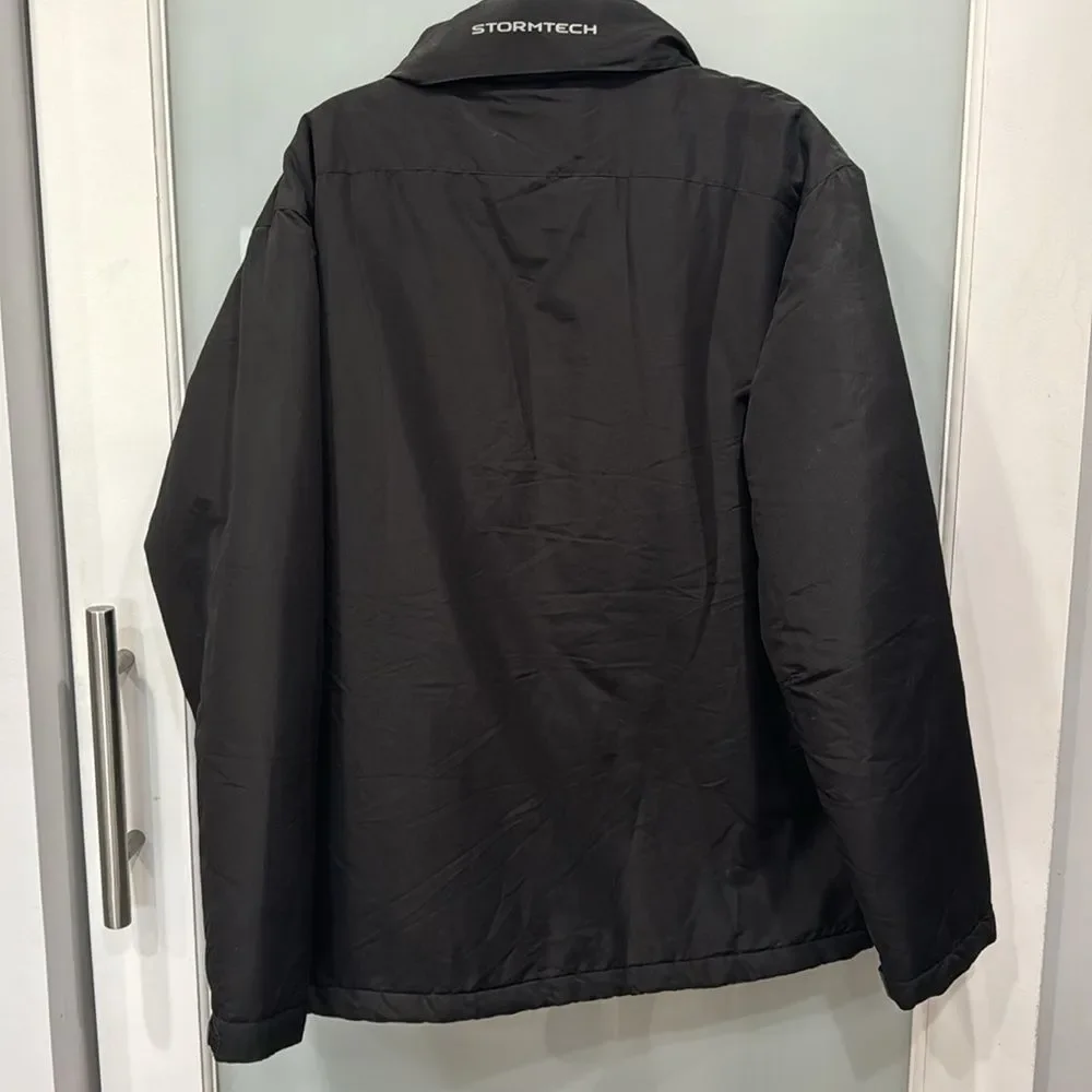 Stormtech US Performance Men’s Black Windbreaker Winter Coat Zip Up Jacket Sz XL